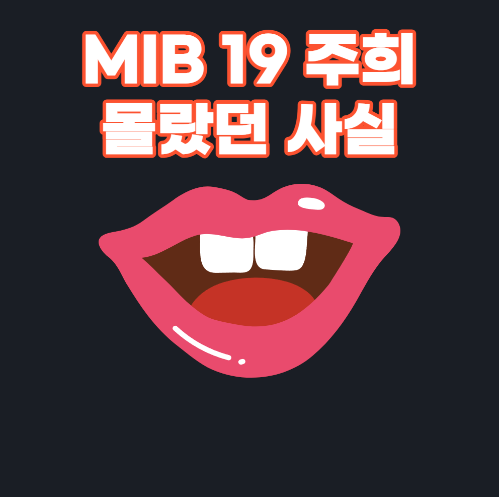 MIB 19 주희 당신이 몰랐던 11가지 사실 - 리뷰모아