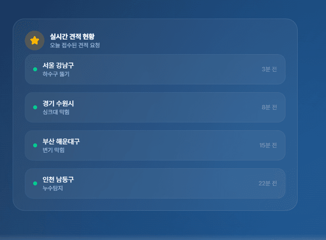 건물의 수도, 가스, 배수 등 모든 배관 경로를 표시한 배관지도를 소개하는 썸네일 이미지